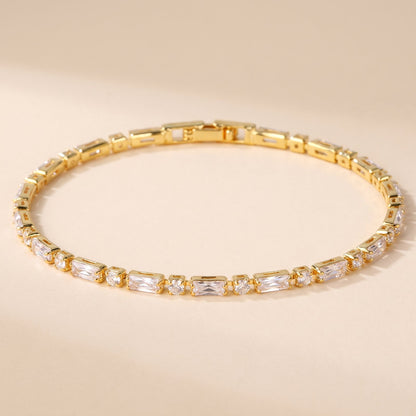Sloane Crystal Tennis Bracelet by Riley Belle
